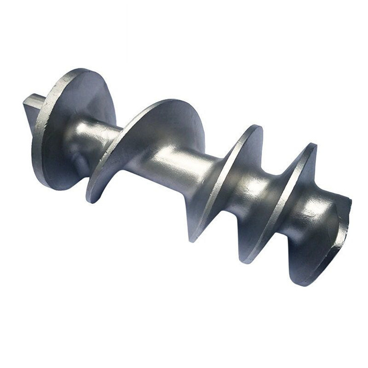 Customized Casting Stainless Steel 316 Stainless Steel A Grade Spiral Flexible Screw Auger, Screw Conveyor