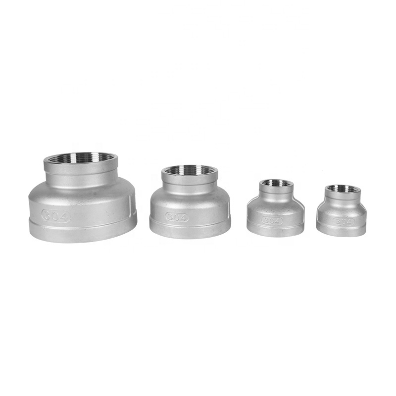 OEM Stainless Steel 304 316 Female Thread Casting Pipe Fitting Connector Reducing Socket FittingPlumbing Accessories Pipe Connector Plumbing Press Fitting