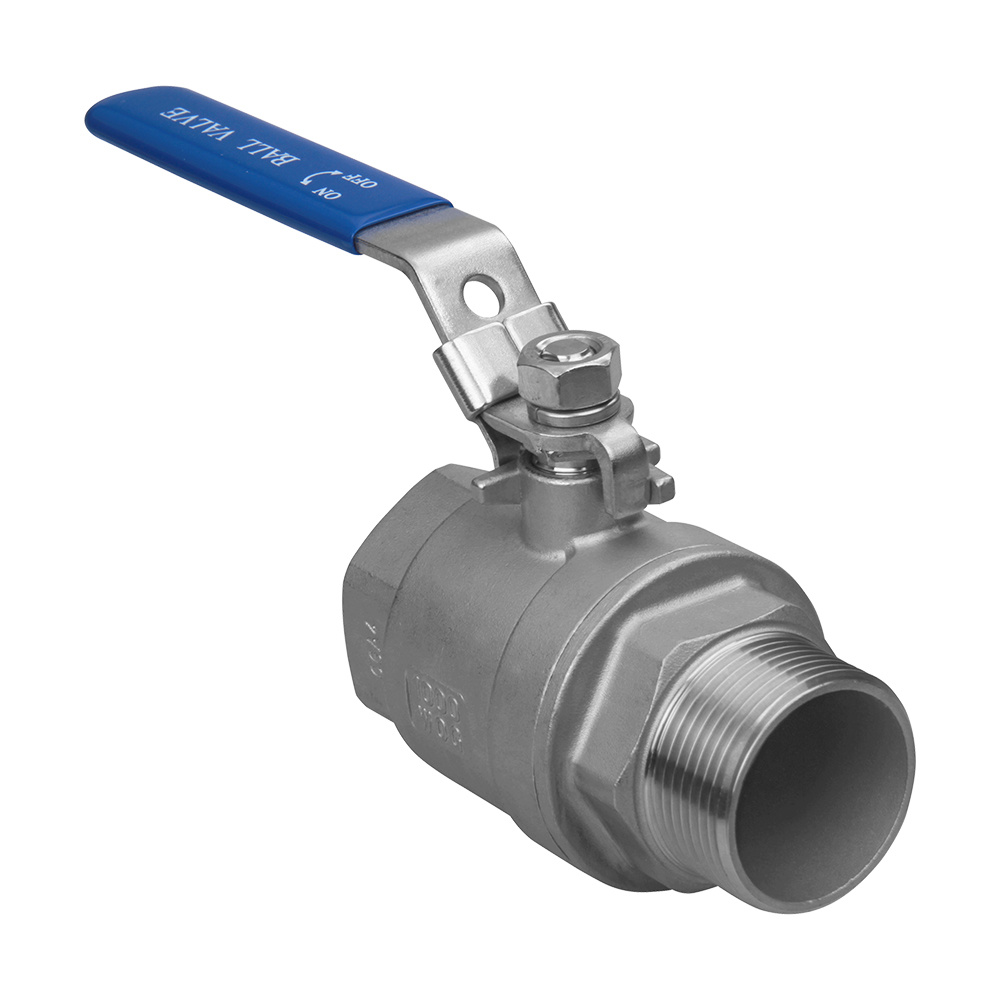 Stainless Steel 2PC Type Ball Valves with Internal Thread of 304 Stainless Steel Water Oil and Steam
