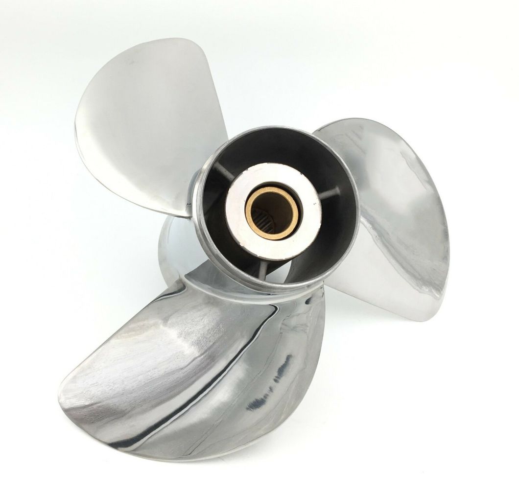 OEM Supplier Polastorm Stainless Steel 304 316 Outboard Boat Propeller Prop 13 1/2X15 P Used in Boat, Ship, Marine, Water, Pump for YAMAHA 50-130 HP Engines