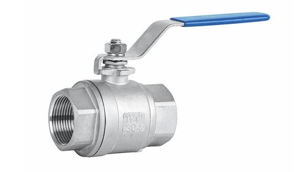 CF8/CF8m Full Port 2PC Light-Duty Stainless Steel Ball Valve DN6-DN100 Bsp, NPT Thread for Water Gas and Oil, Use in Bathroom Kitchen Plumbing Accessories