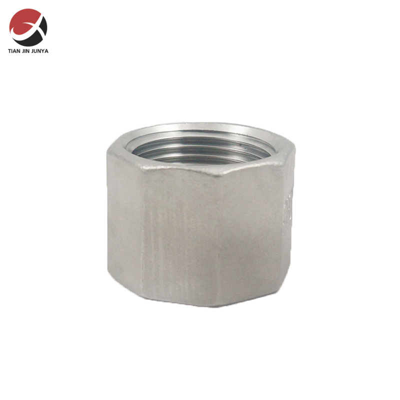 Sanitary Stainless Steel 304/316 Class Pipe Cap Female Threaded Fitting for Union/Valve/Pipe/Flow Control Plumbing Accessories