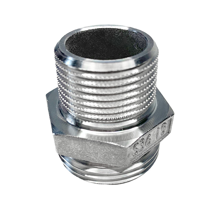 OEM Factory Dirct Customized Sanitary Fittings Stainless Steel Threaded Pipe Fittings Lost Wax Casting