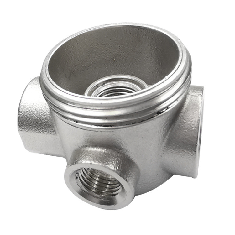 OEM Supplier DIN/JIS/Amse Standard Precision Casting CNC Machine Stainless Steel 304 316 Valve Part Used in Water Oil Gas Bathroom Kitchen Plumbing Accessories