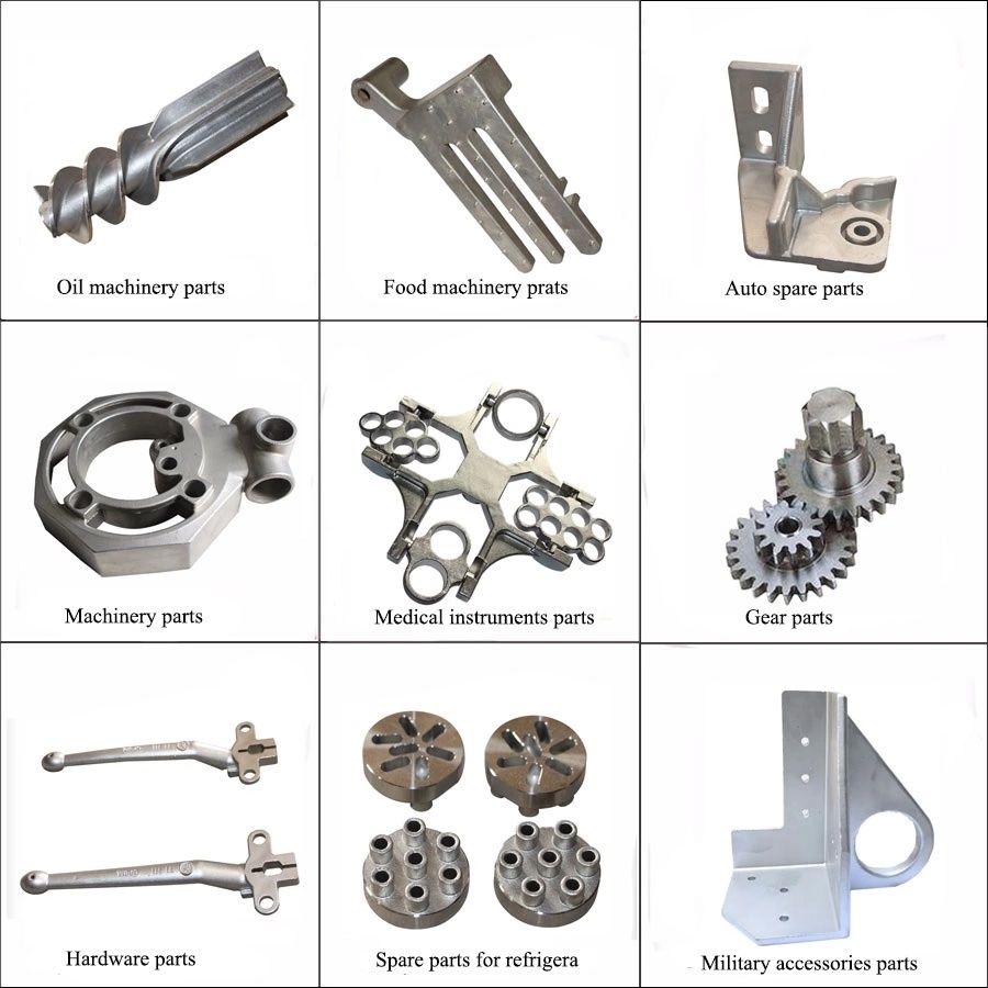 OEM Stainless Steel DIN/JIS/ASTM/GB Standard Investment Casting Mechanical Equipment