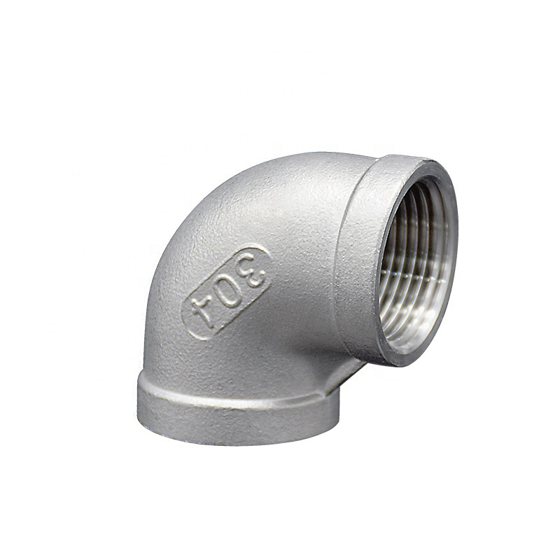 Industrial Ss 304 316 Forged Pipe Fitting 3000 Lb High Pressure 90 Deg Welded Elbow Plumbing HDPE Used in Bathroom Kitchen Toilet Tube Ductile Iron Pipe Fitting