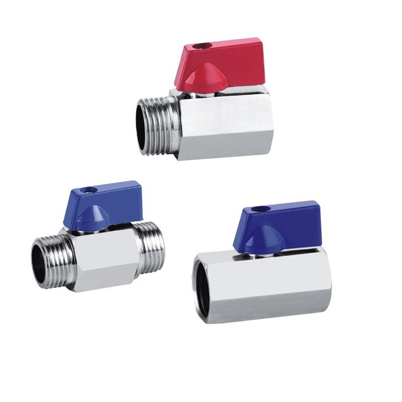 1/8, 1/4, 3/8, 1/2, 3/4, 1 NPT Stainless Mini Ball Valve for Water Air Oil and Gas