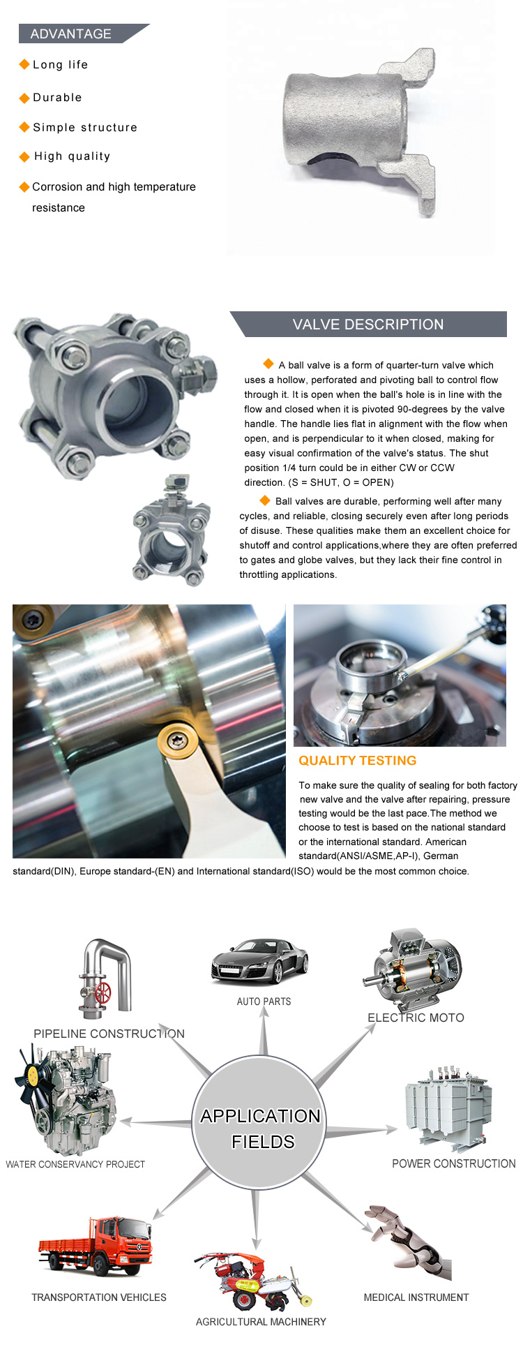 Junya OEM Precision Customized Stainless Steel Milling Machinery/ Turning /Auto Machining Part / CNC Machining Motor Shaft Machining Parts with Heat Treatment