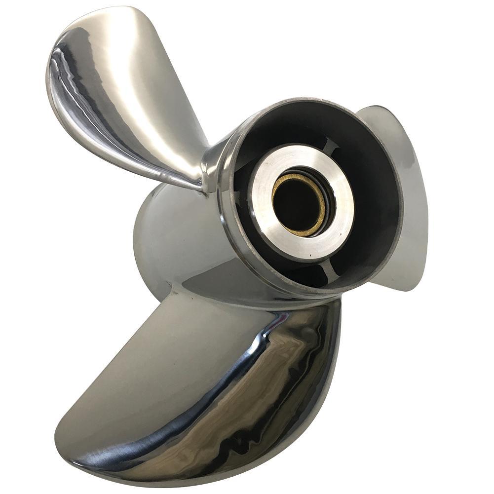Different Kinds of Propellers Marine Boat Propeller Fit for Stainless Steel 75-130HP 13 X 19 Outboard Propeller Underwater Propellers