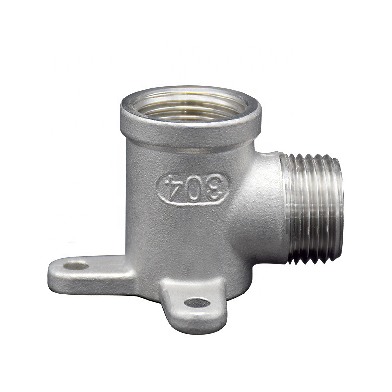 Junya Factory Direct Thread Casting Stainless Steel Pipe Fitting 90 Degree Stationary Street Elbow Plumbing Materials
