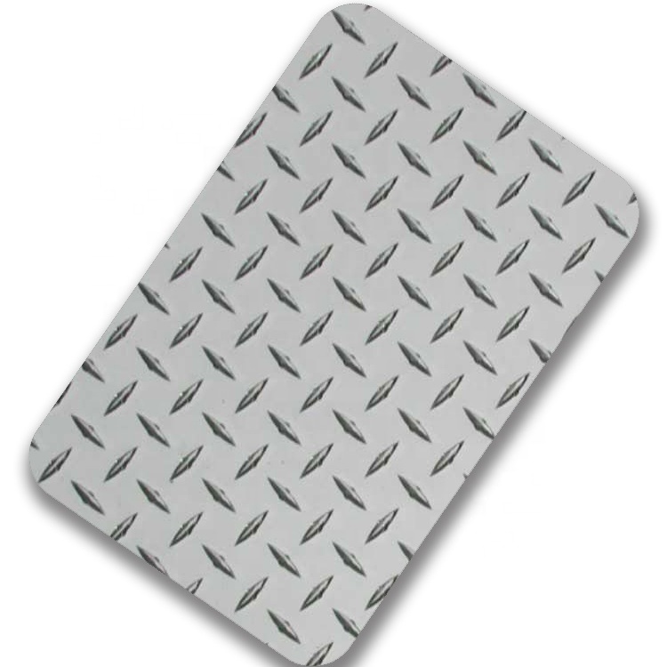 Best Selling Decorative Stamped Stainless Steel Plate 201 304 316 Stainless Steel Checkered Metal Plate Floor