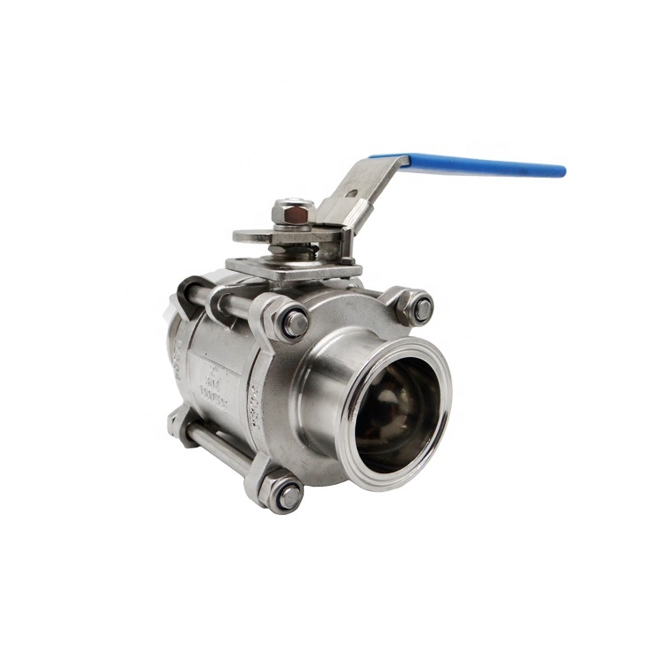 1/4 Inch SS304 316 3PC Stainless Steel Welding Ball Valve 1000wog