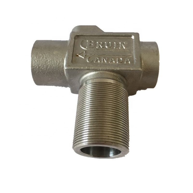 Customized Investment Casting Stainless Steel Bsp/NPT Thread Bulkhead Union Fitting