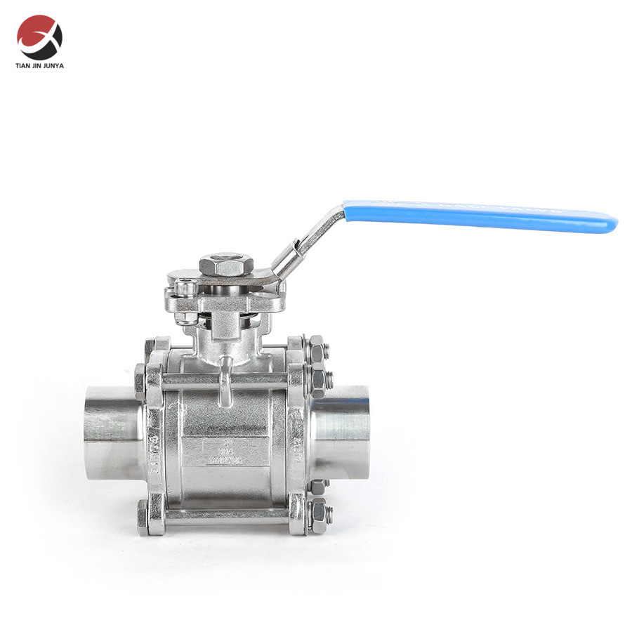High Quality Stainless Steel 3PC Butt-Weld End CF3m Ball Valve3202-S13