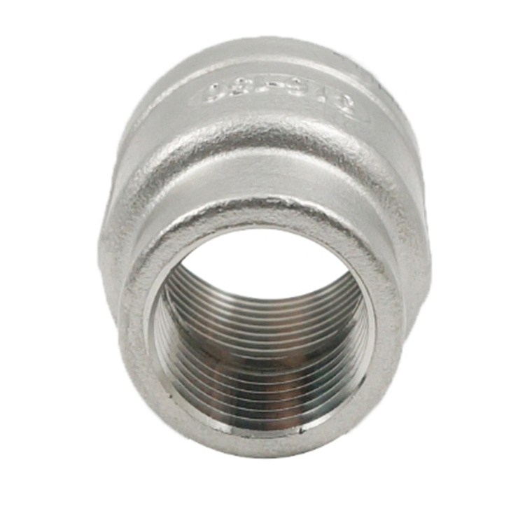 Casting 1ss201 SS304 SS316 Stainless Steel Female Thread Reducer Socket Banded