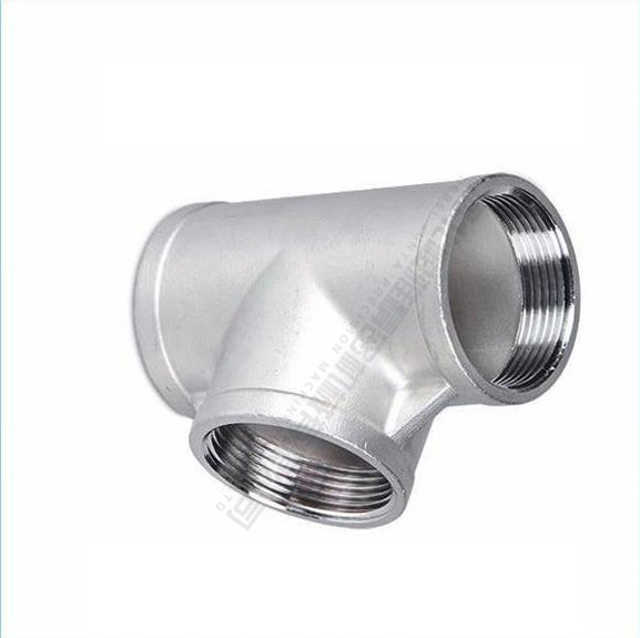 3 Inch High Quality Factory Direct Stainless Steel 316 Female Threaded Pipe Fitting Tee